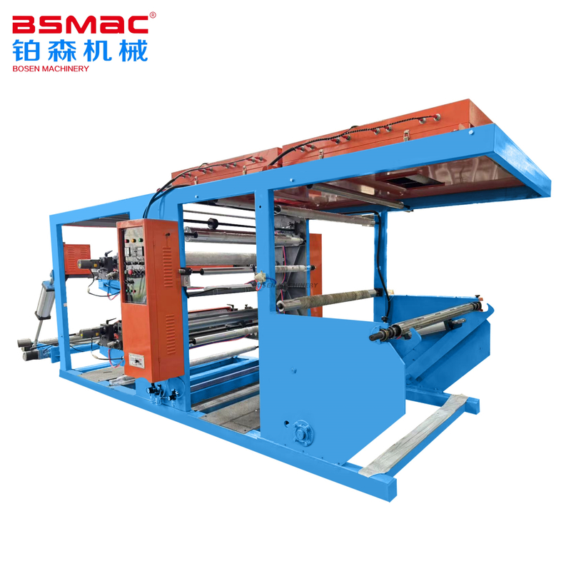 Impresora flexográfica automática de tela no tejida bicolor BSYTA2-1300