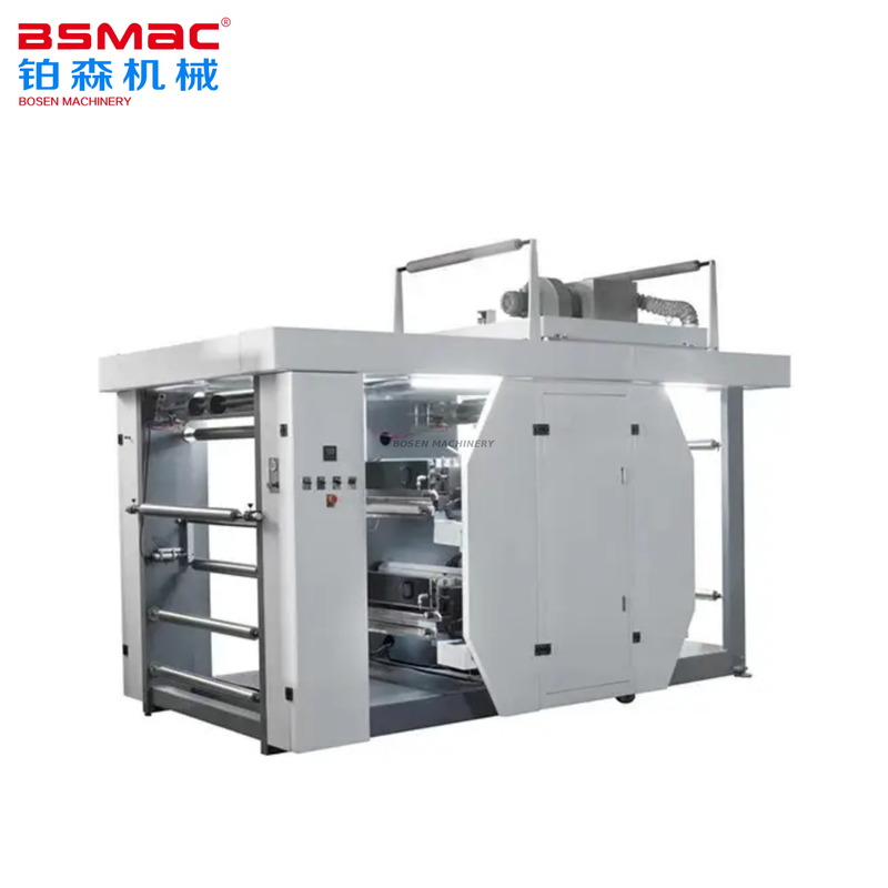 BSHYT2-800 Impresora flexográfica de 2 colores en línea
