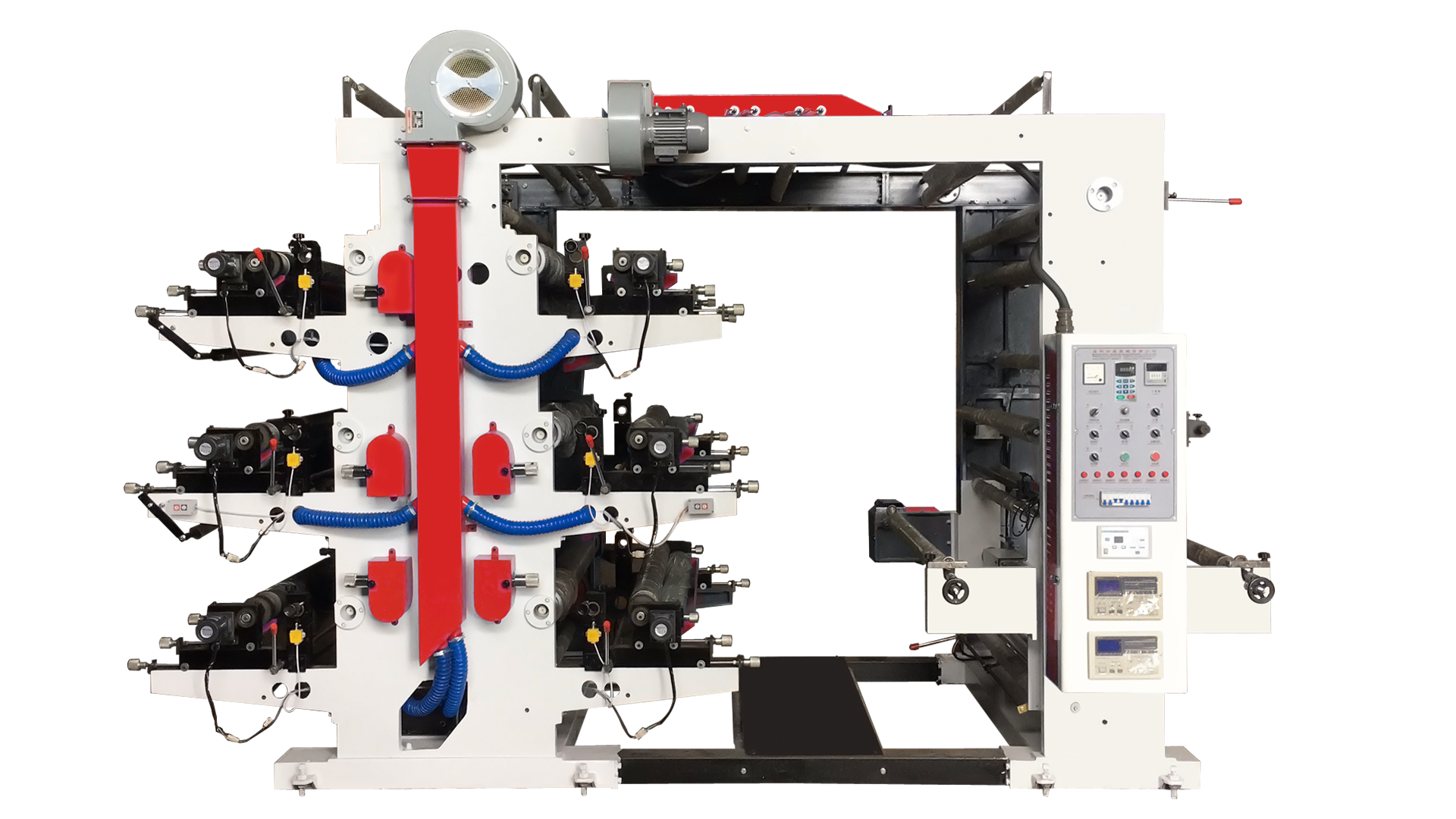 Limpieza y mantenimiento de máquinas de impresión flexográfica.