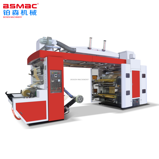 Impresora flexográfica de alta velocidad automática de 4 colores serie BSHYT4A