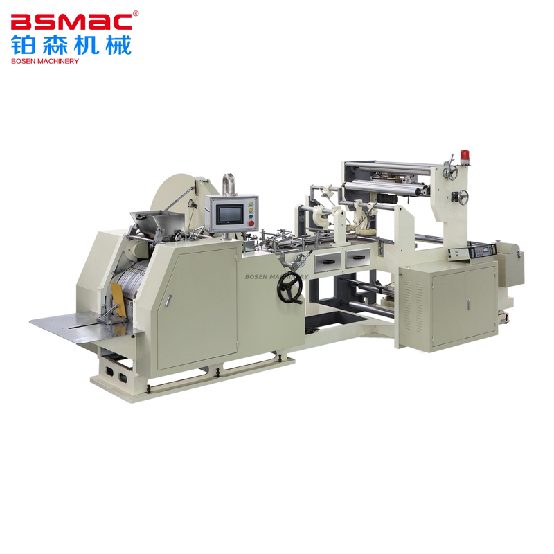Máquina automática para fabricar bolsas de papel para alimentos de alta velocidad BSJD-400
