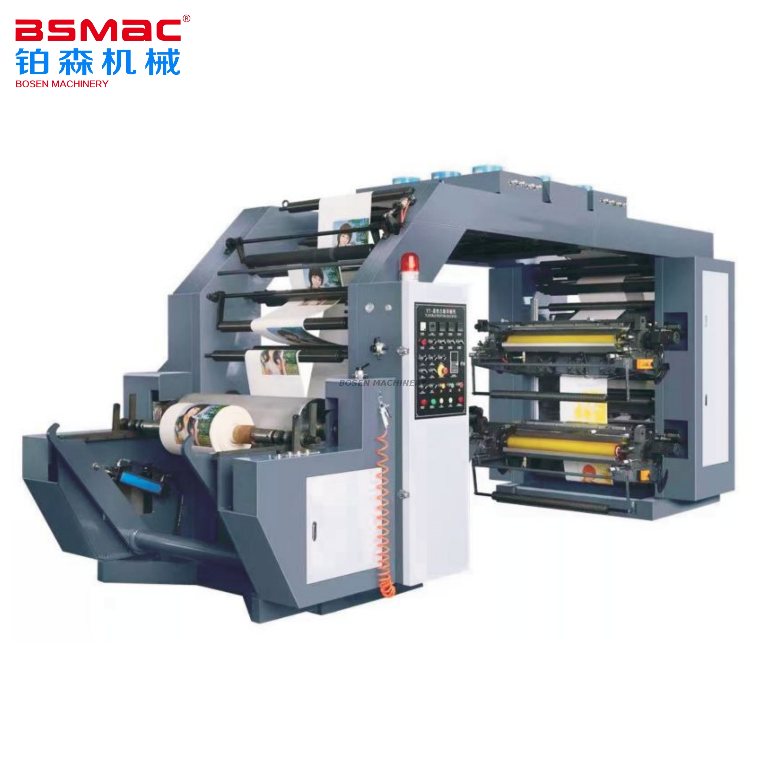 Máquina de impresión flexográfica automática serie BSYTMA