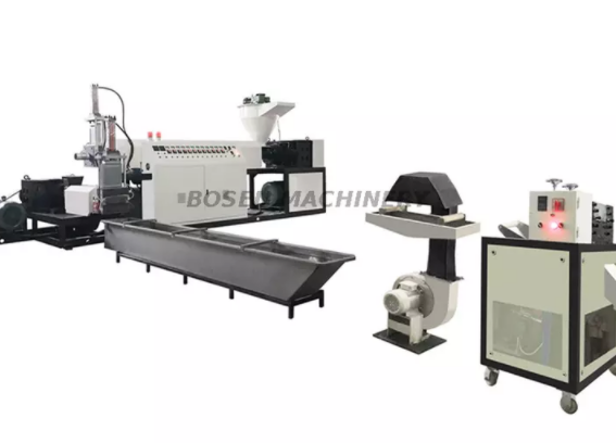 Aplicación de conversión de frecuencia de la máquina de reciclaje de plástico