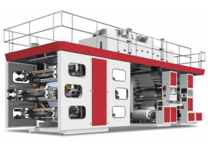 Máquina de impresión flexográfica de bolsas de alta precisión