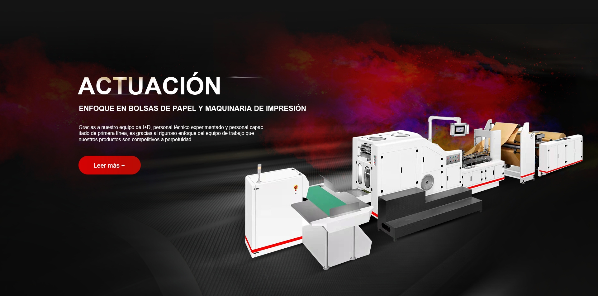 focus on bag&printing machine