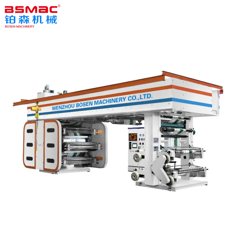 Impresora flexográfica de tambor central grande BSCI6