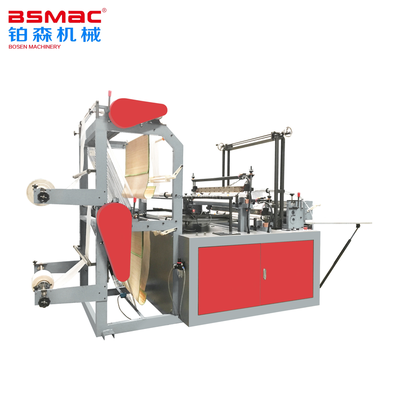 Máquina para fabricar bolsas de corte en frío y termosellado BS-4LQ